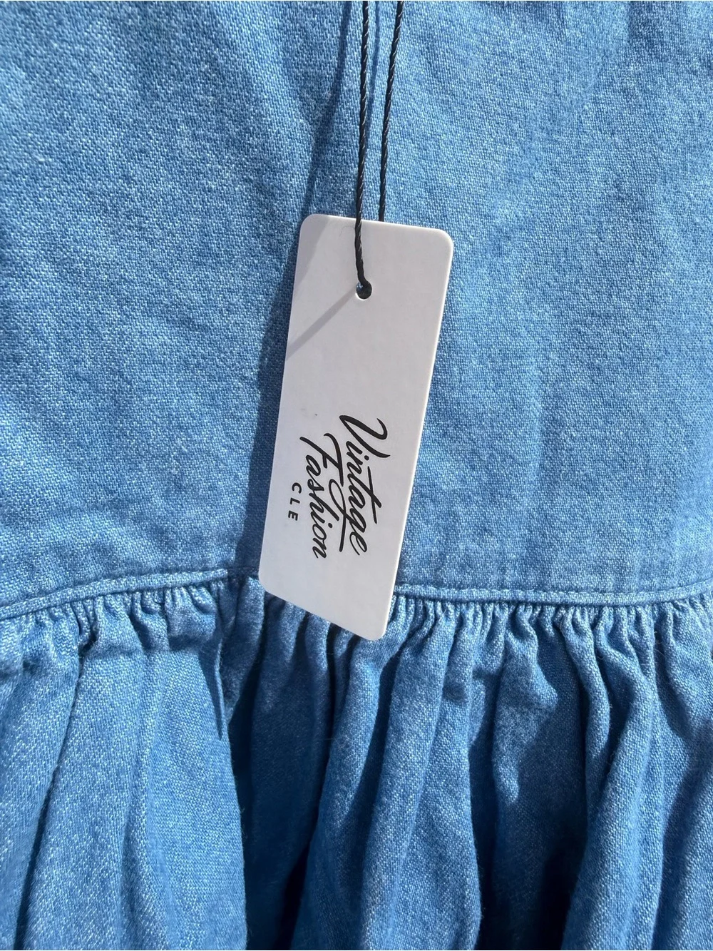 Vintage Denim 2t Giraffe Dress